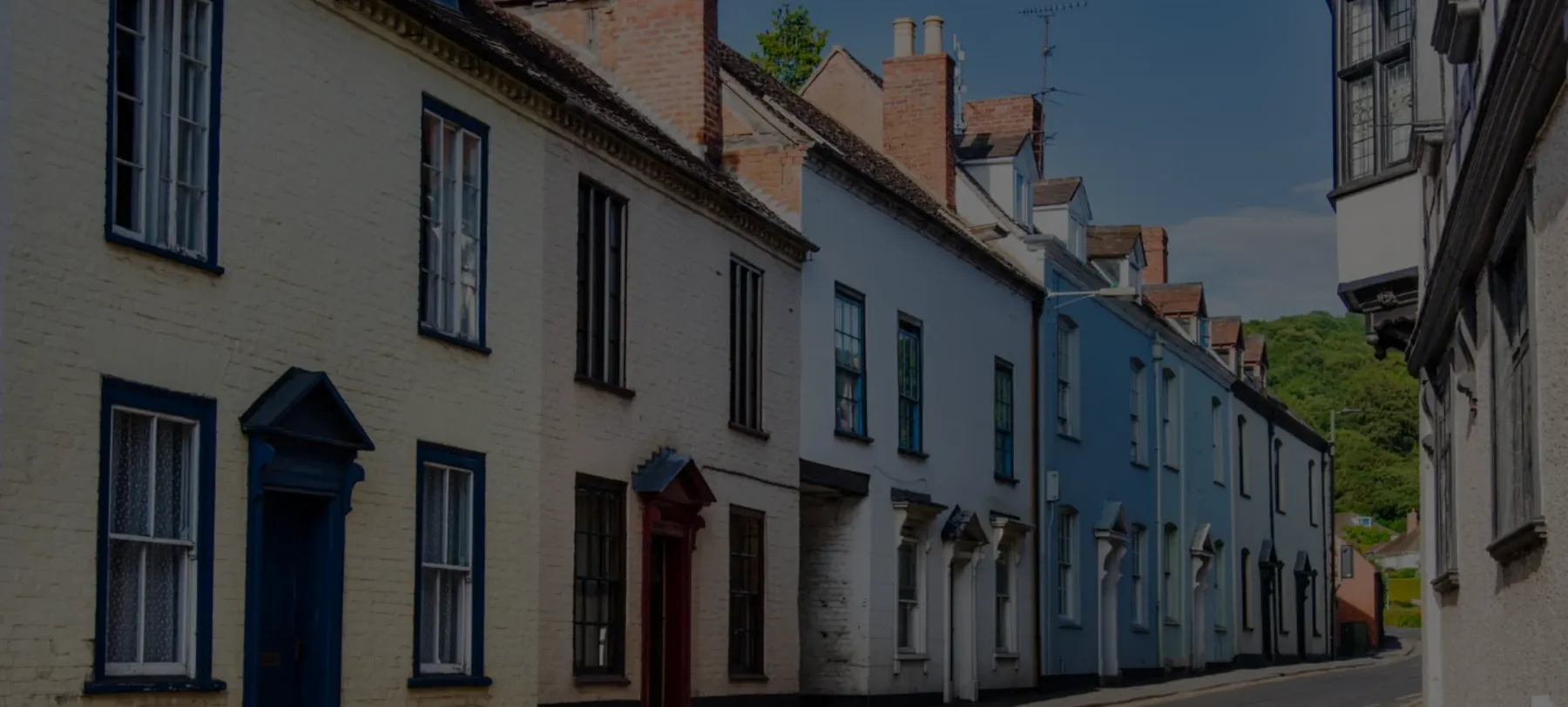 A residential street of the kind our property clients source and package for investors